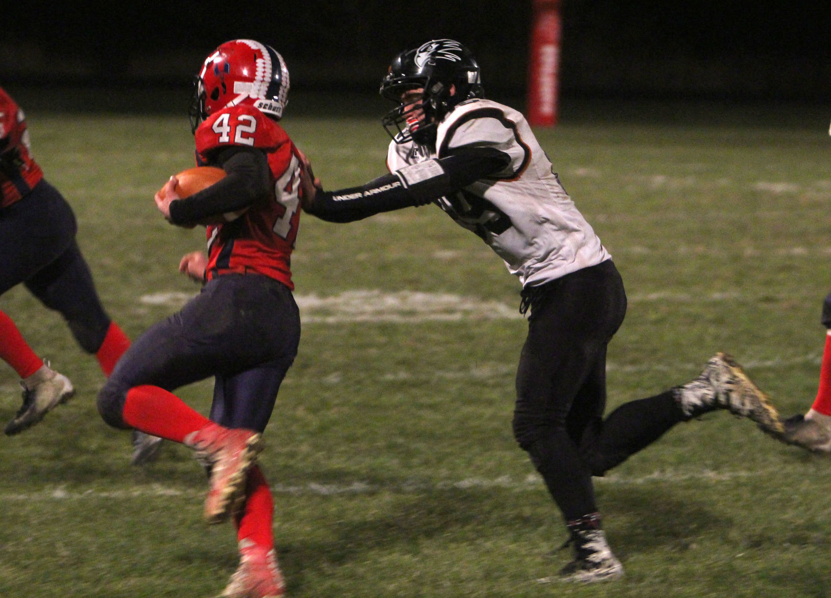 Bloomer football at Spencer/Columbus 10-26-18
